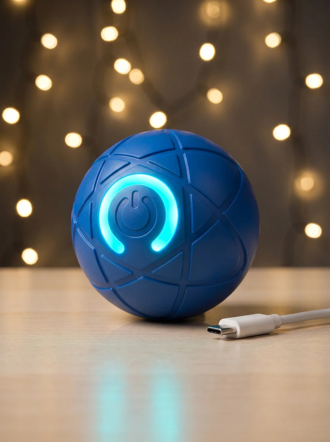PawBaths Zoomie Ball™ | Self-Rolling Interactive Dog Toy